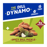 Blue Diamond Almonds Spicy Dill Pickle Flavored Snack Nuts, 6 Oz Resealable Can (Pack of 1)