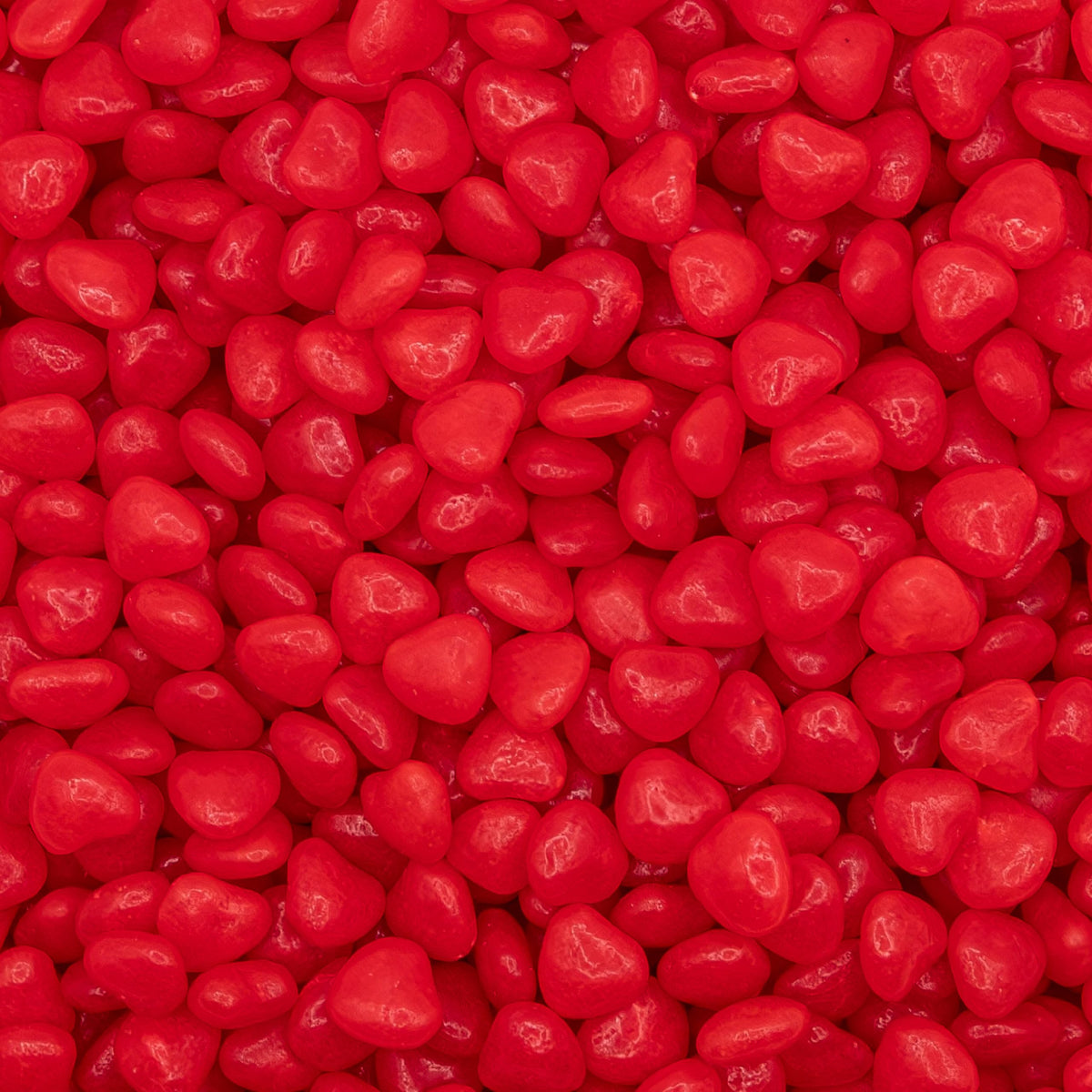 Cinnamon Hearts | 2 Pound Bag | Red Spicy Hard Candy Bulk | Heart Shaped Cinnamon Candy Bits for Baking, Decorating, Gifting, and Snacking | Retro