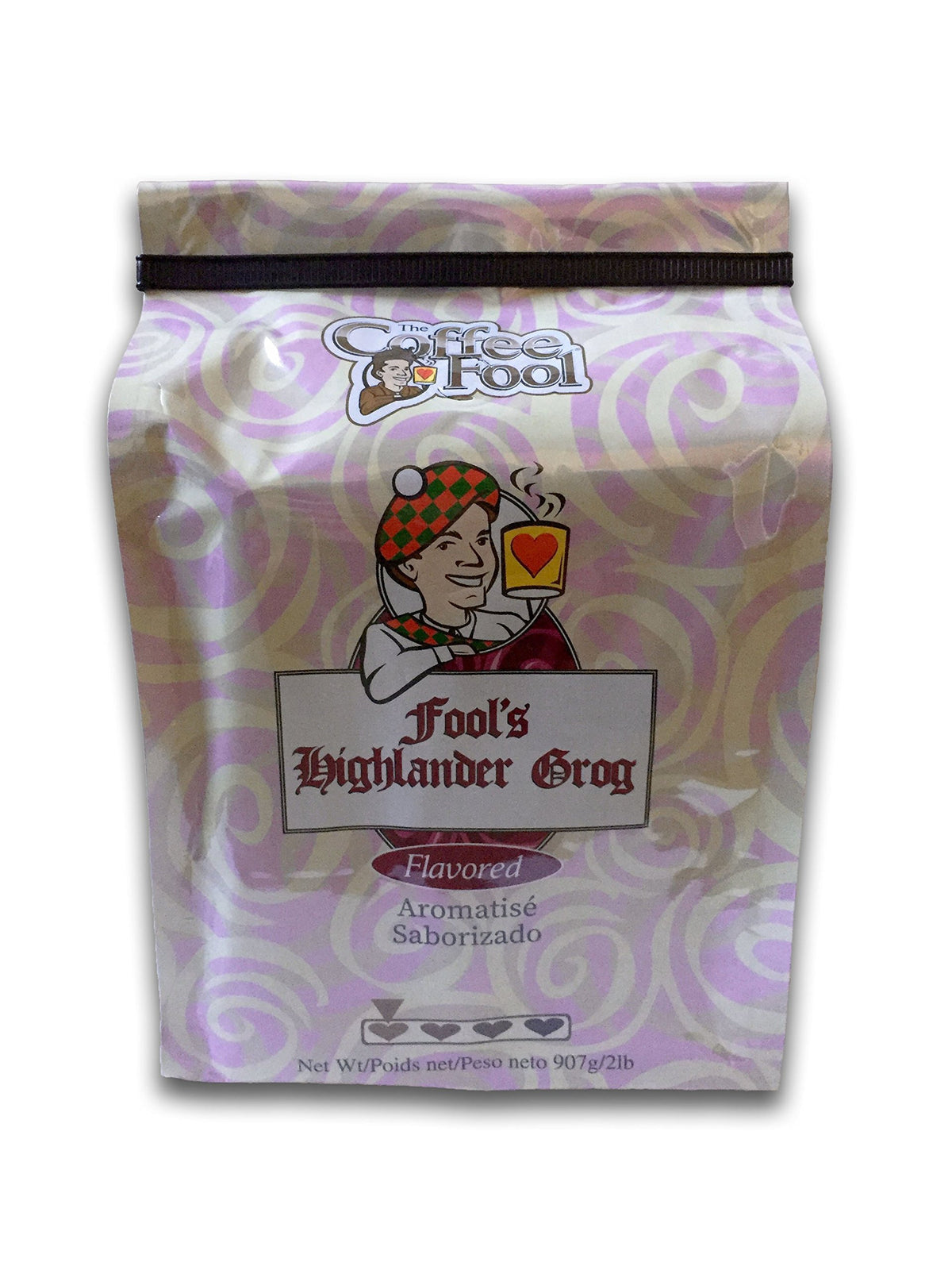 Coffee Fool’s Highlander Grog, 2 Pound (French Press)
