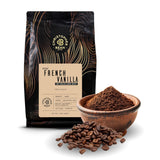 Christopher Bean Coffee - Certified Kosher - Decaf Ground Universal Drip French Vanilla Flavored Coffee | Coffee Beans with Medium Roast 100% Arabica