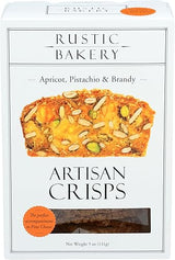 Rustic Bakery, Crisps Apricot Pistachio Brandy, 5 Ounce