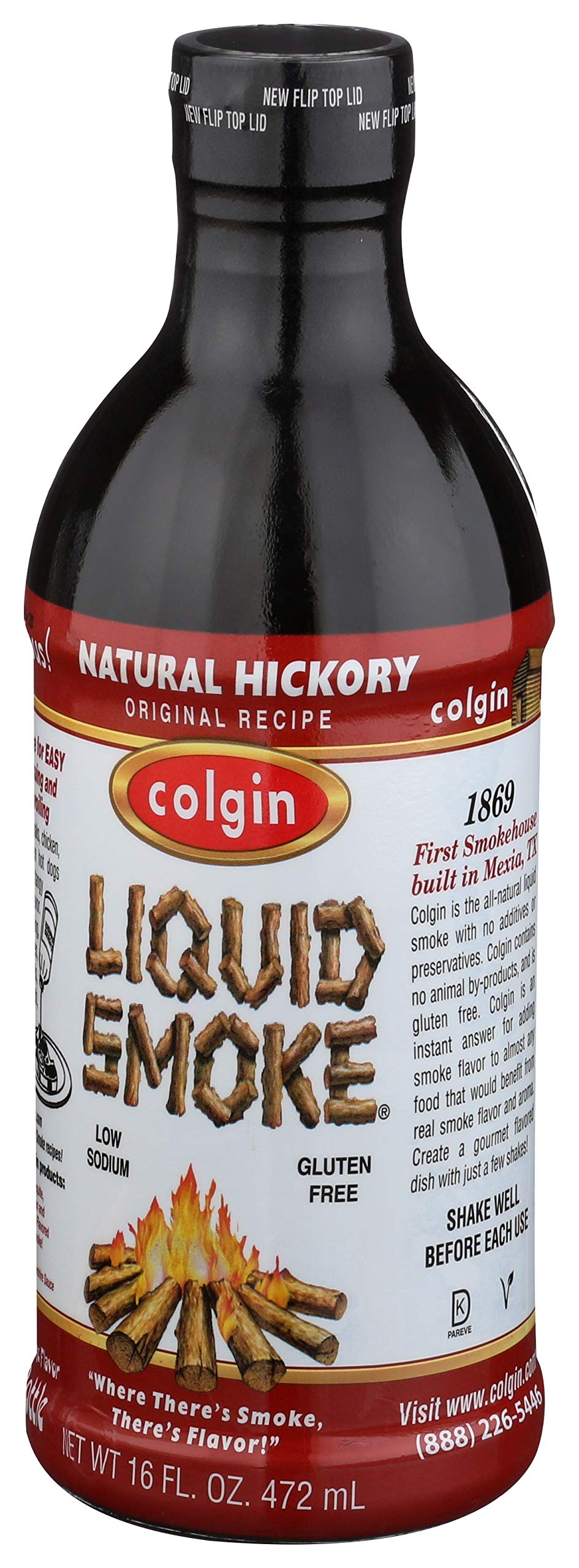 Colgin Liq Smoke Hckry 16 Oz, (Pack of 2)
