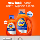 Tide Hygienic Clean Heavy 10X Duty Laundry Detergent Liquid Soap, Original Scent, HE Compatible, 59 Loads, 84 fl oz