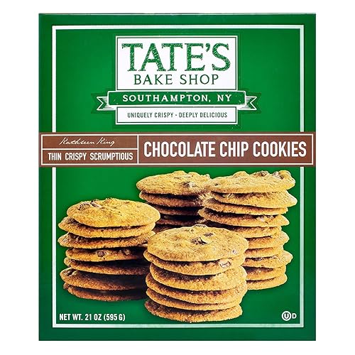Tate's Bake Shop thin crispy scrumptious Chocolate Chip Cookie Box, 21 Ounce