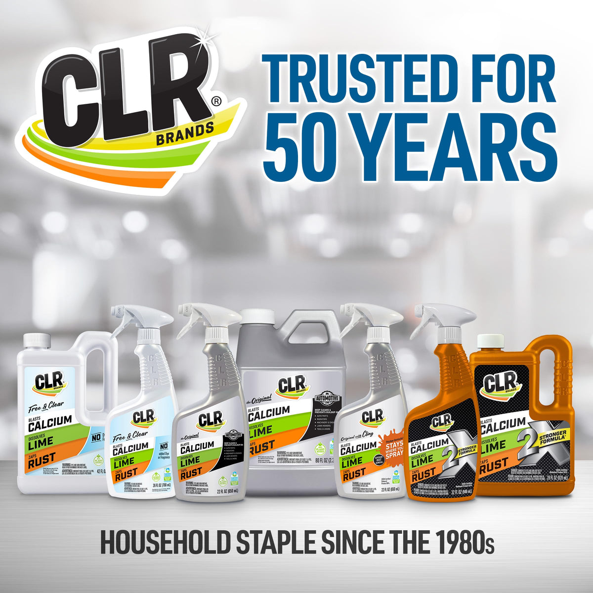CLR Brands 2X Calcium Lime and Rust Remover - 32 oz Trigger