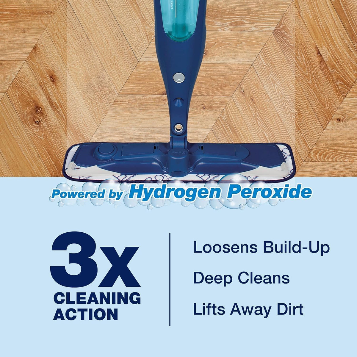Bona PowerPlus Hardwood Floor Deep Cleaner Refill - 128 fl oz - Refill for Bona Spray Mops and Spray Bottles - Residue-Free Floor Cleaning Solution