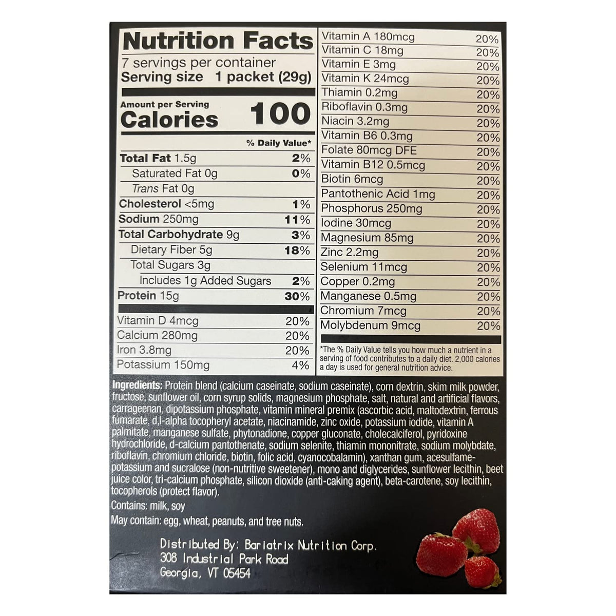 Proti Fit Strawberry Pudding Shake IDEAL PROTEIN COMPATIBLE
