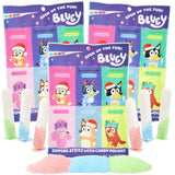 Bluey Dipping Sticks and Powder Candy Pouches, Party Treats, 1.90 Ounces (Pack of 3)