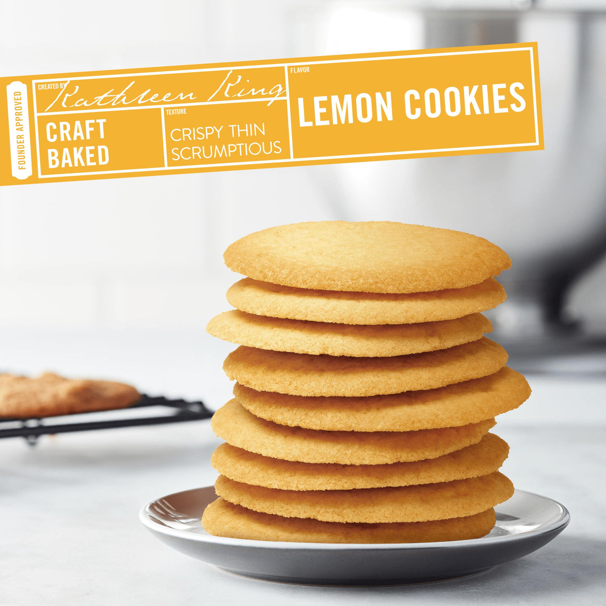 Tate's Bake Shop Lemon Cookies, 7 oz