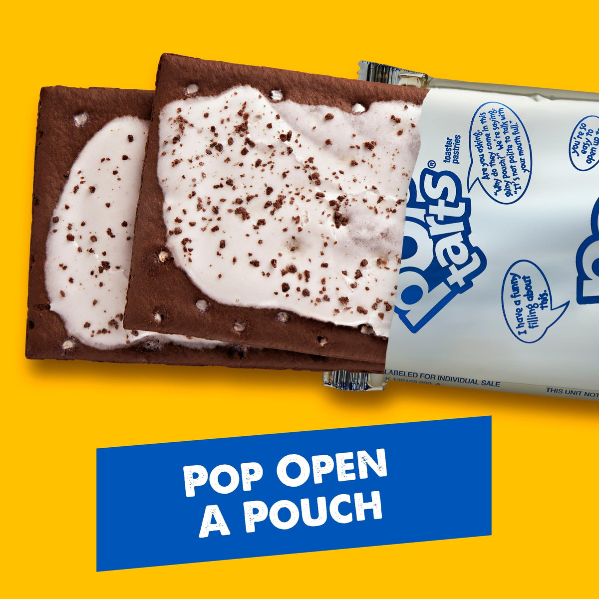 Pop-Tarts Toaster Pastries, Breakfast Foods, Kids Snacks, Frosted Cookies and Creme (8 Pop-Tarts)