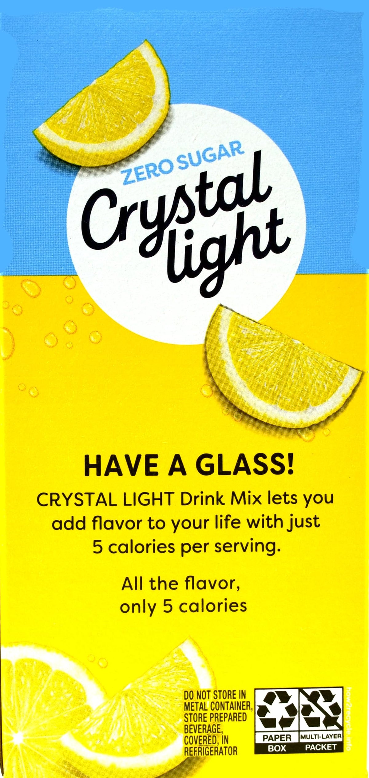 Crystal Light Lemonade Drink Mix, 12-Quart Box (Pack of 19)