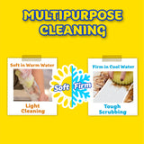 Scrub Daddy Scrub Mommy + Cif Cream All Purpose Cleaner, Original - Cleaning Supplies with Household Cleaning Cream & Non Scratch Sponge - Bathroom