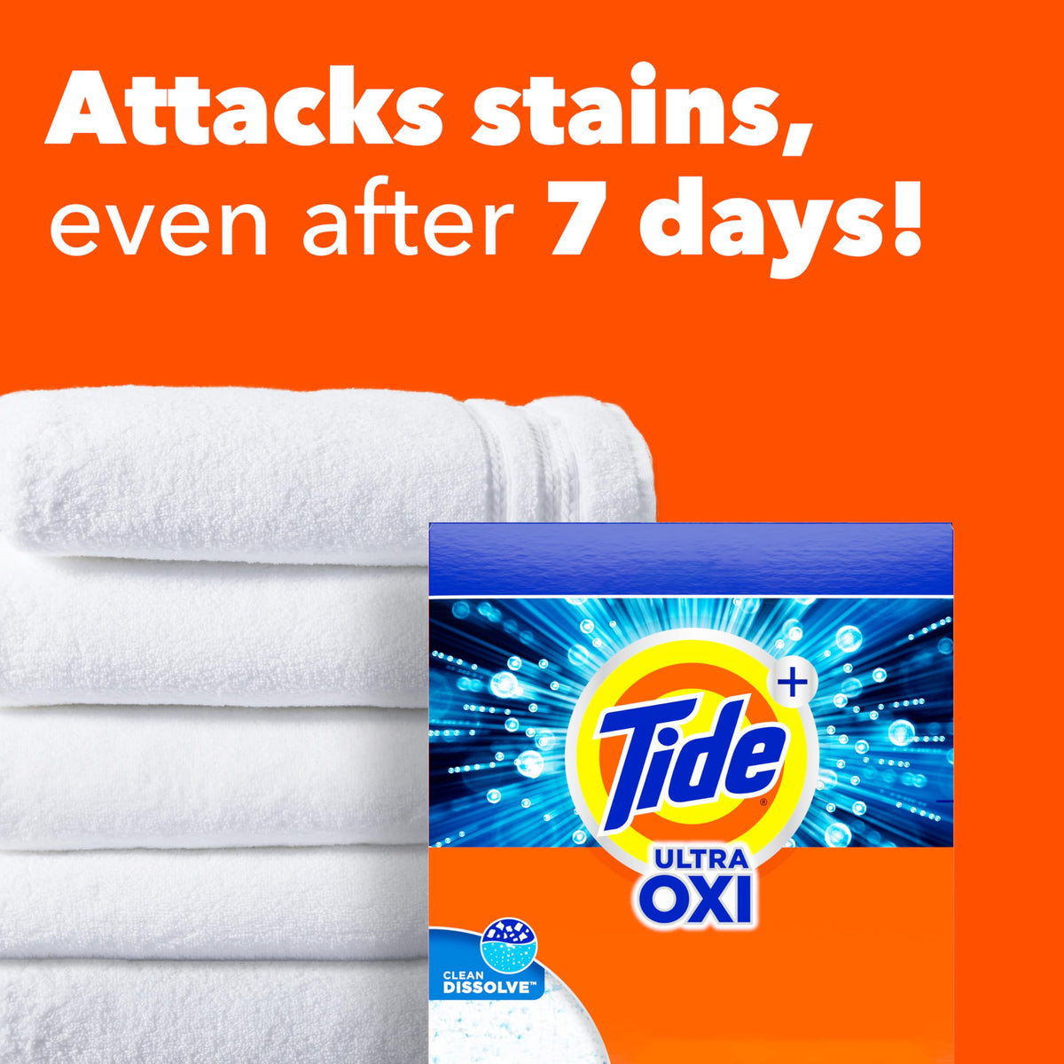 Tide Ultra OXI Powder Laundry Detergent