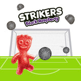 SOUR PATCH KIDS Strikers Black Raspberry Soft & Chewy Gummy Candy, 3.17 oz