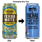 Yachak Organic Yerba Mate, Berry Blue, 16oz Can