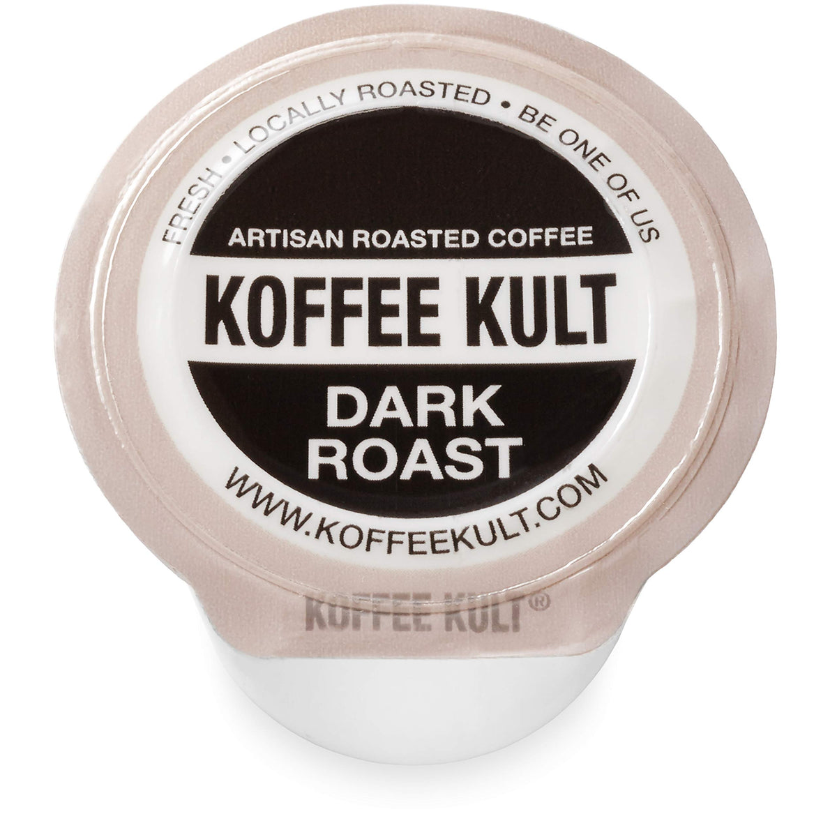 Koffee Kult Premium Dark Roast Coffee Single Serve coffee cups in pods for K-Cup 12 count