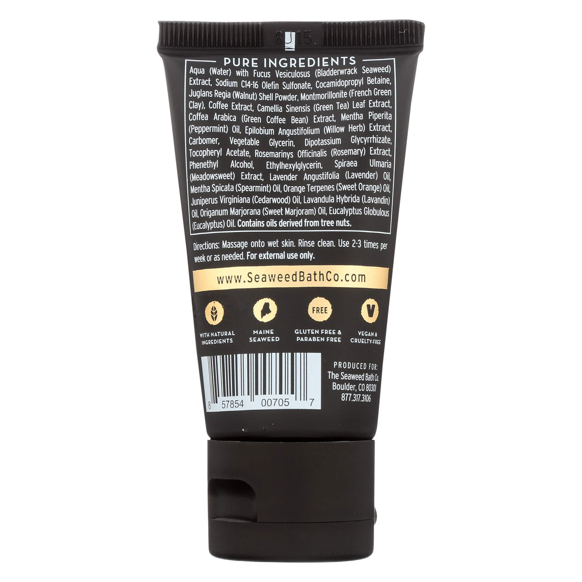 Seaweed Bath Co Awaken Exfoliating Detox Scrub, 1.5 Fz
