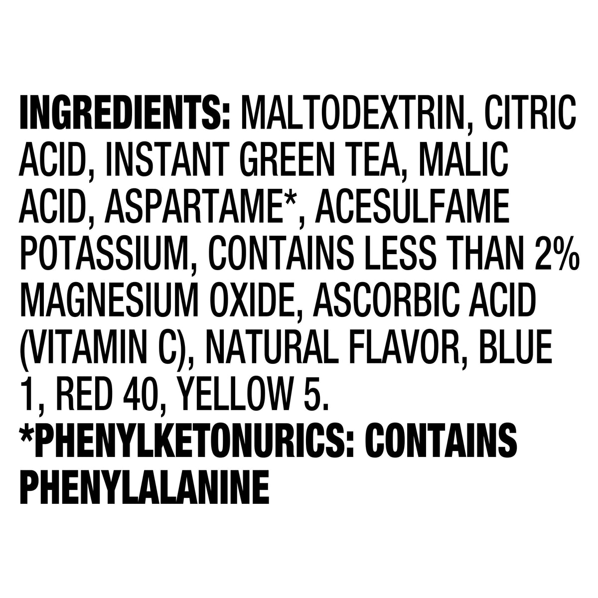 Crystal Light Peach Mango Green Tea Drink Mix, 10-Quart Box (Pack of 7)