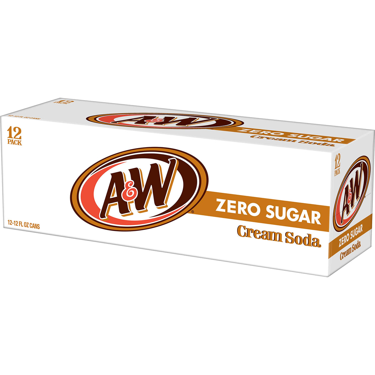 A&W Diet Cream Soda, 12 Fl Oz (pack of 12)