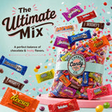 Bulk Pinata Candy & Chocolate Variety Pack, 8 Lb Individually Wrapped Mix