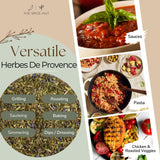 Spice Hut - Organic Herbes De Provence Seasoning Mix with Lavender, Salt Free, Authentic Provencal Blend- French Herbs de Provence Spice for Cooking