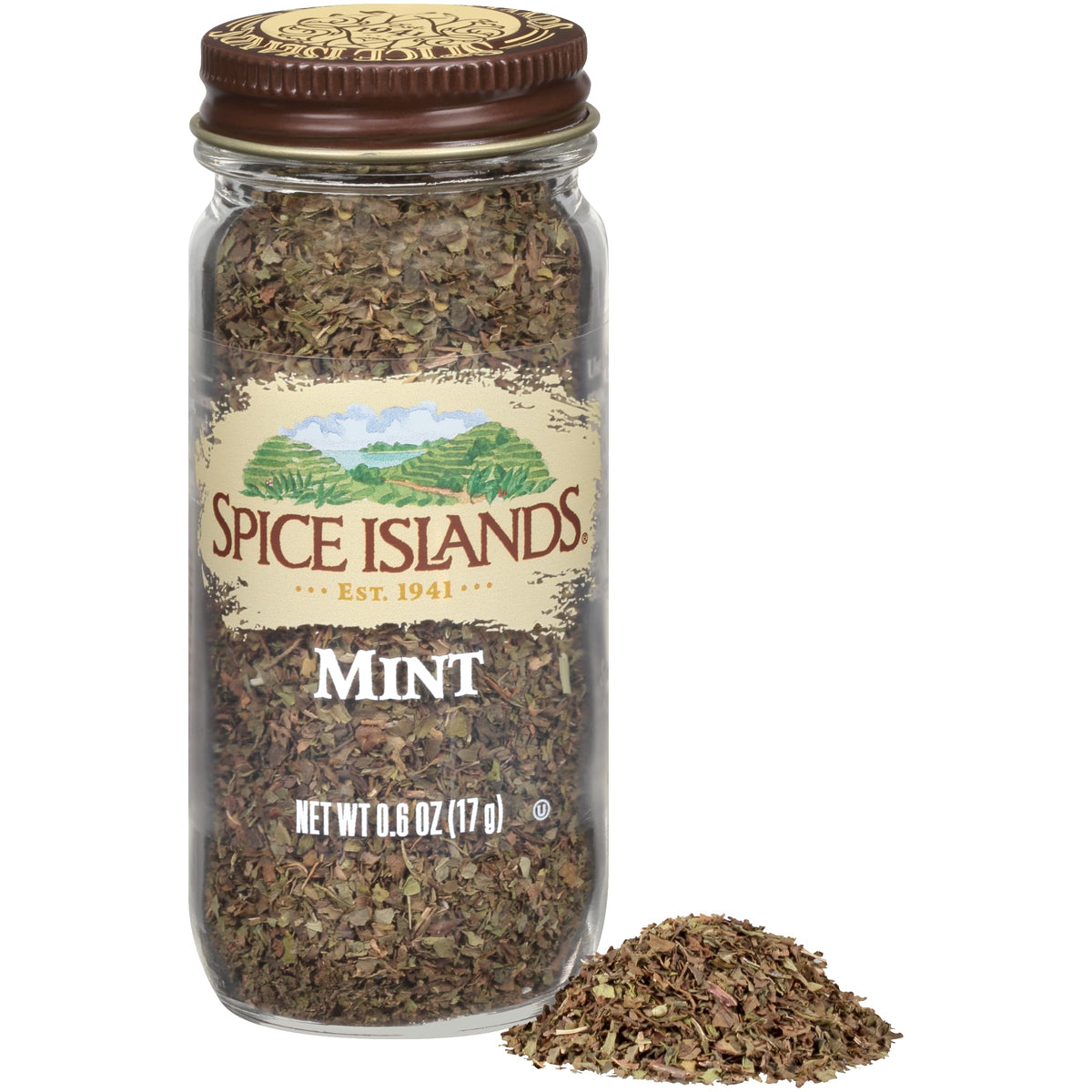 Spice Islands Mint Leaves, 0.6 Ounce