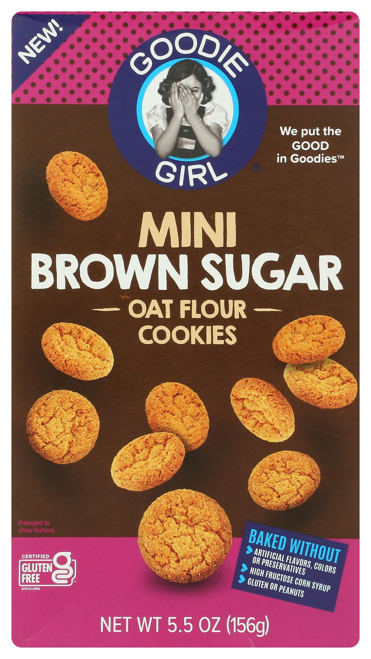 Goodie Girl Brown Sugar Cookies, 5.5 OZ