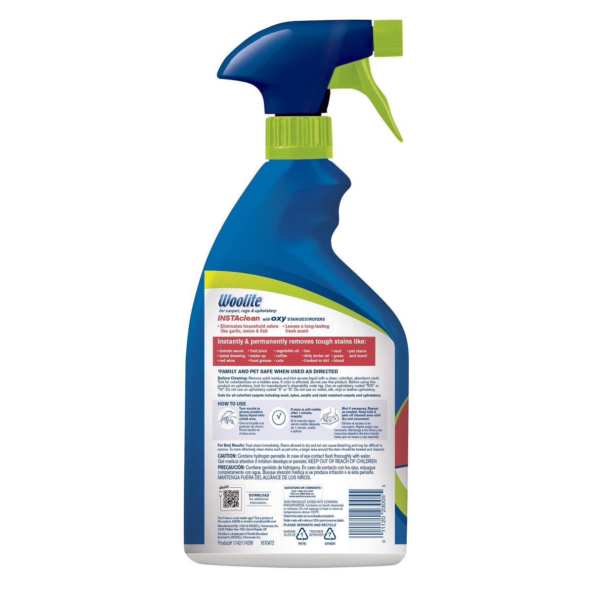 Woolite InstaClean Permanent Stain Remover, 2 Pack, 21799