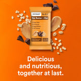 RXBAR Nut Butter and Oat Protein Bars, Protein Snacks, Snack Bars, Dark Chocolate Peanut Butter, 9.7oz Box (5 Count)