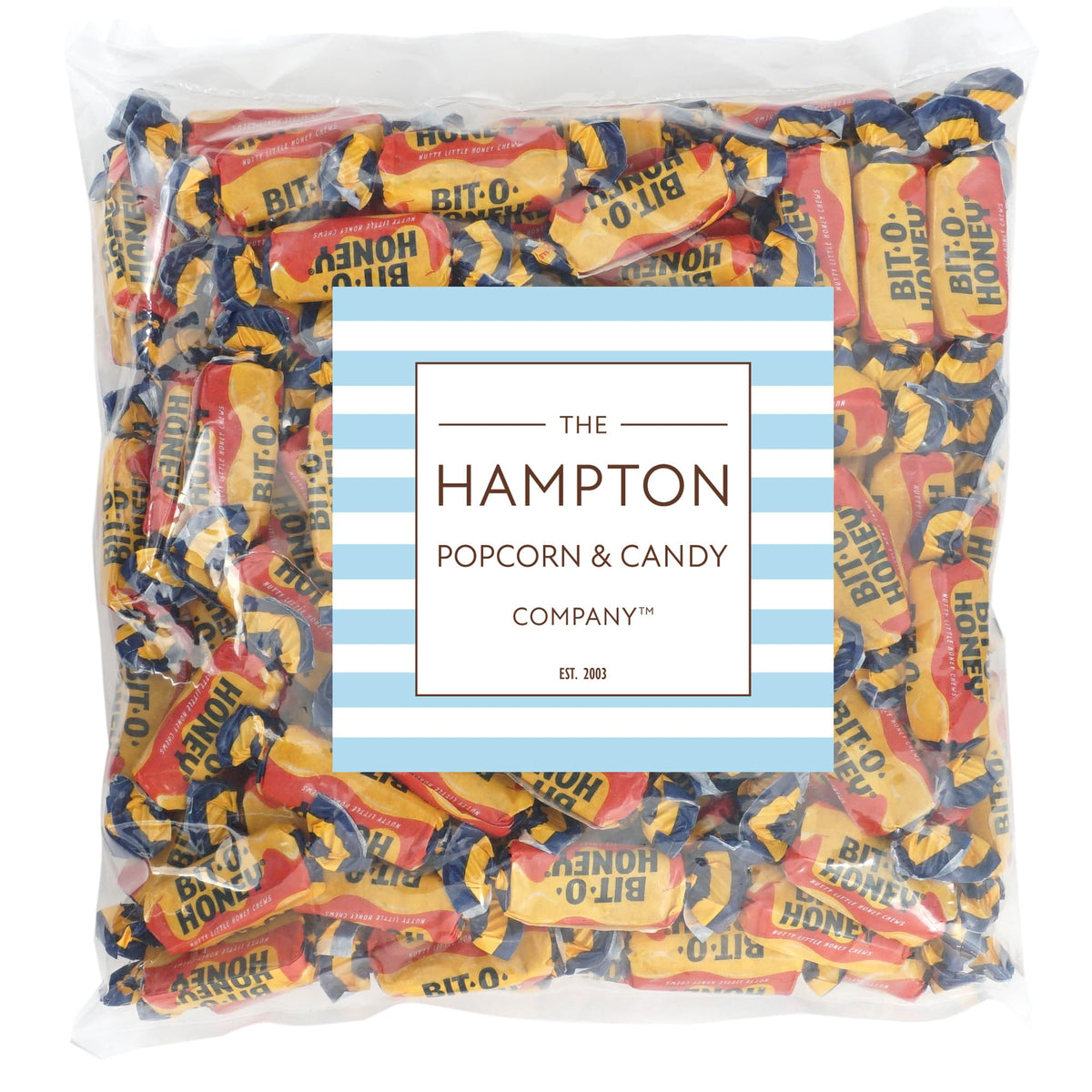 BitOHoney Candy, 2 Pound Bag, Individually Wrapped Candy, Honey Taffy