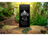 Sannes Coffee Co. Norwegian Coffee-Marka Blend Dark Roast Coffee-Smooth Never Bitter-Resealable Bag (Whole Bean, 8 oz)
