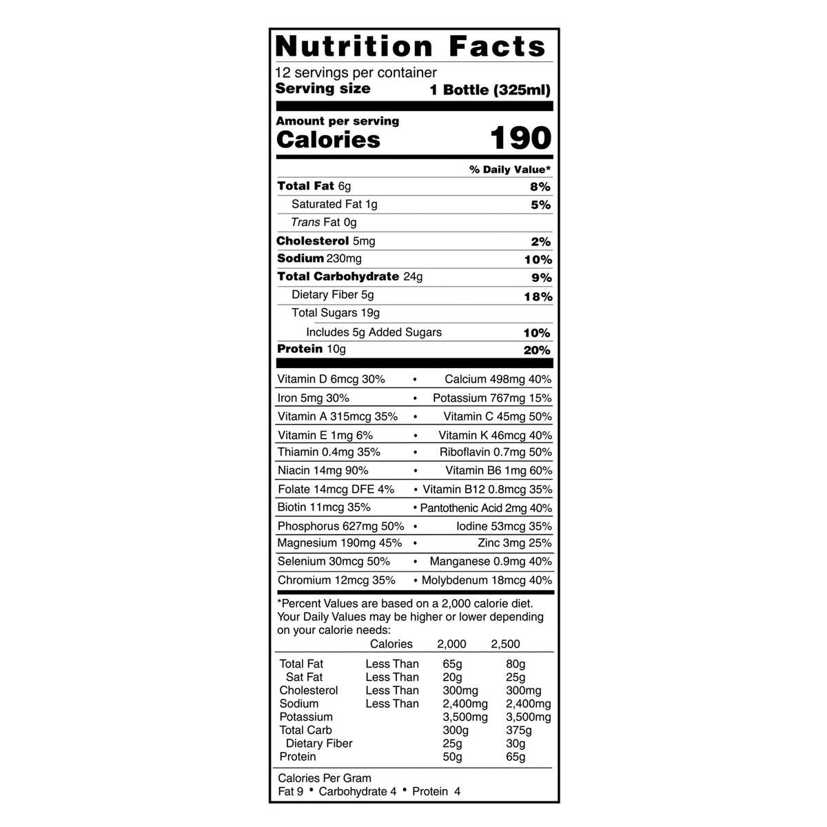 Equate Meal Replacement Shake, Creamy Milk Chocolate, 11 fl oz, 12 Count (Pack of 3)