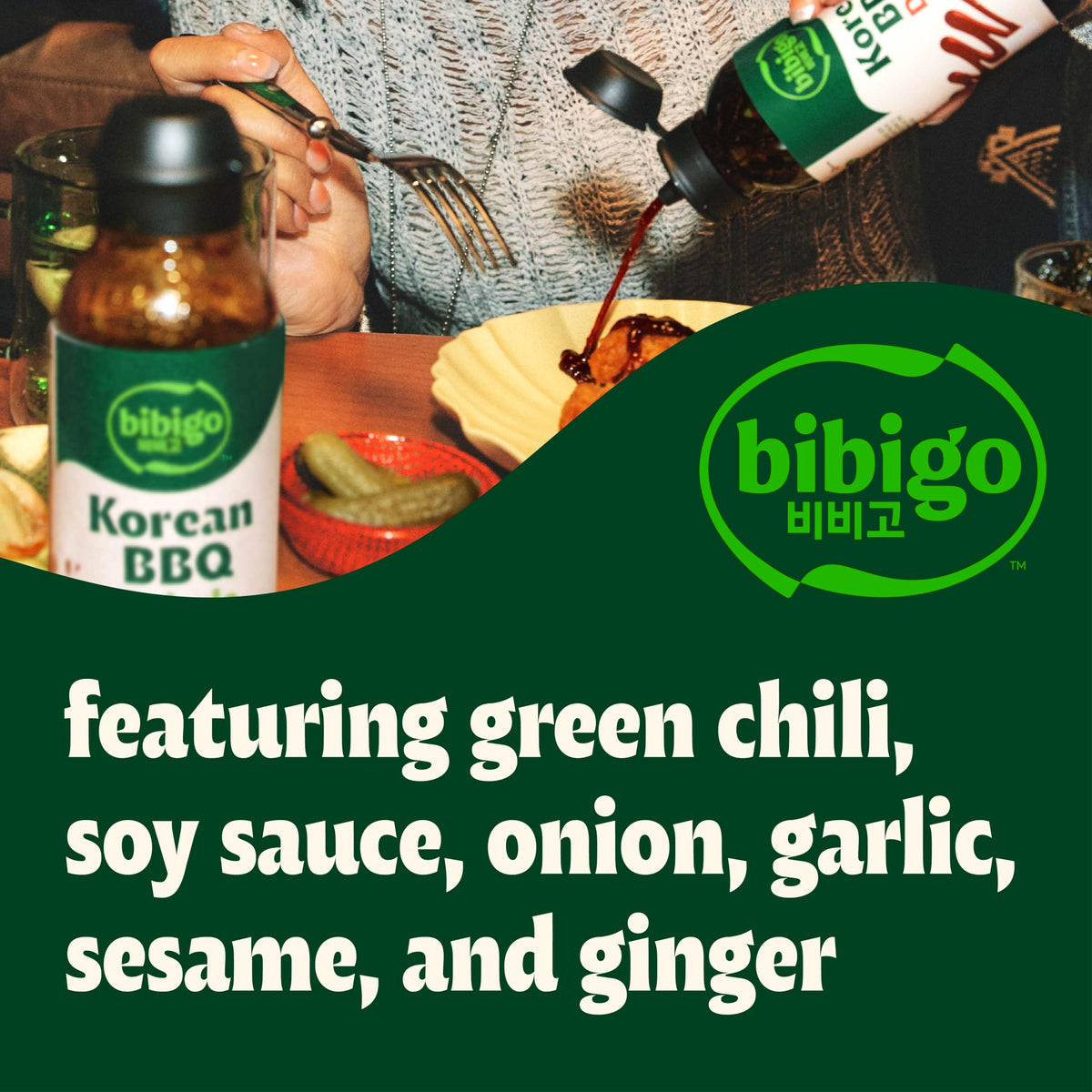 Bibigo Original Korean BBQ Drizzle Sauce - 6 Pack