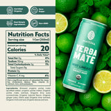 Mateina Organic Mint Limeade Yerba Mate, 12 FZ