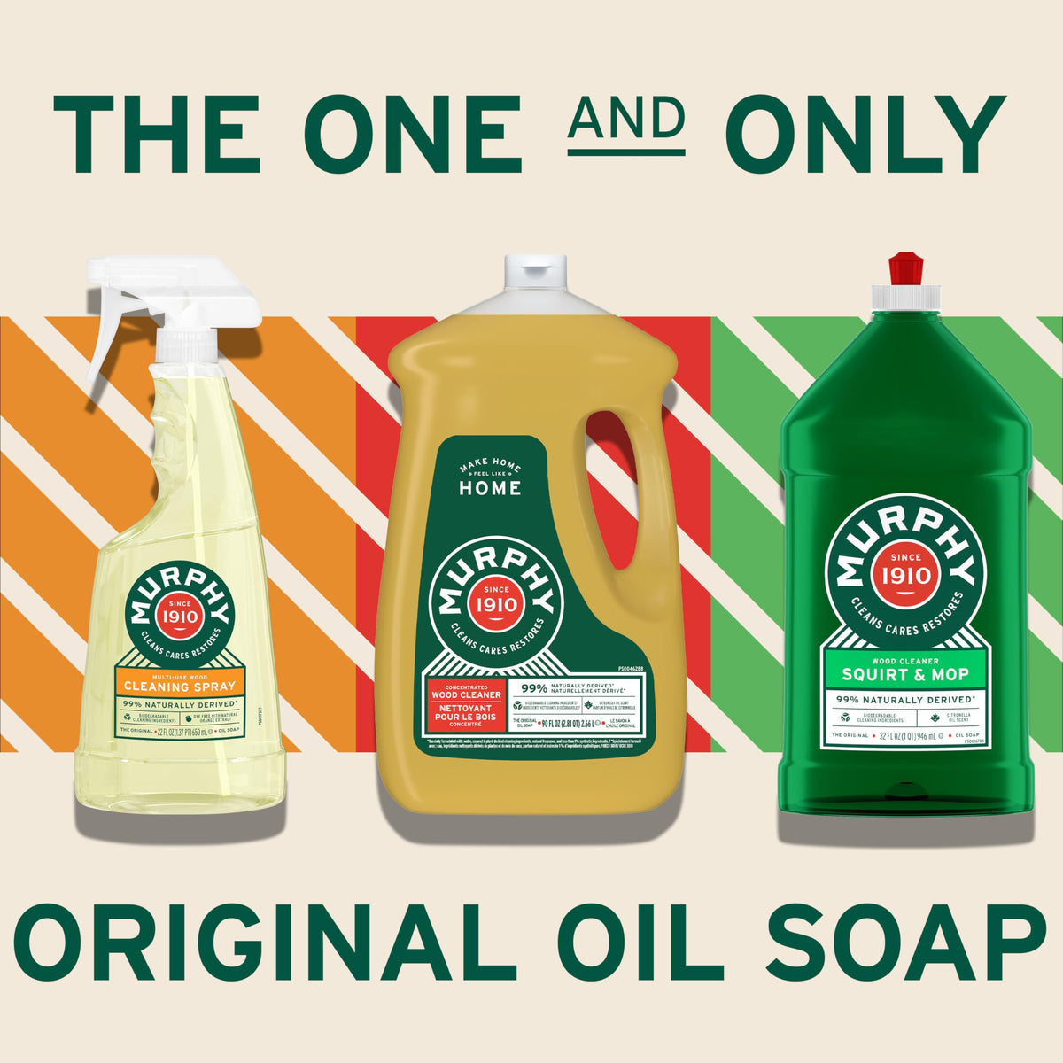Murphy Oil Soap Wood Cleaner, Orange (01031CT)