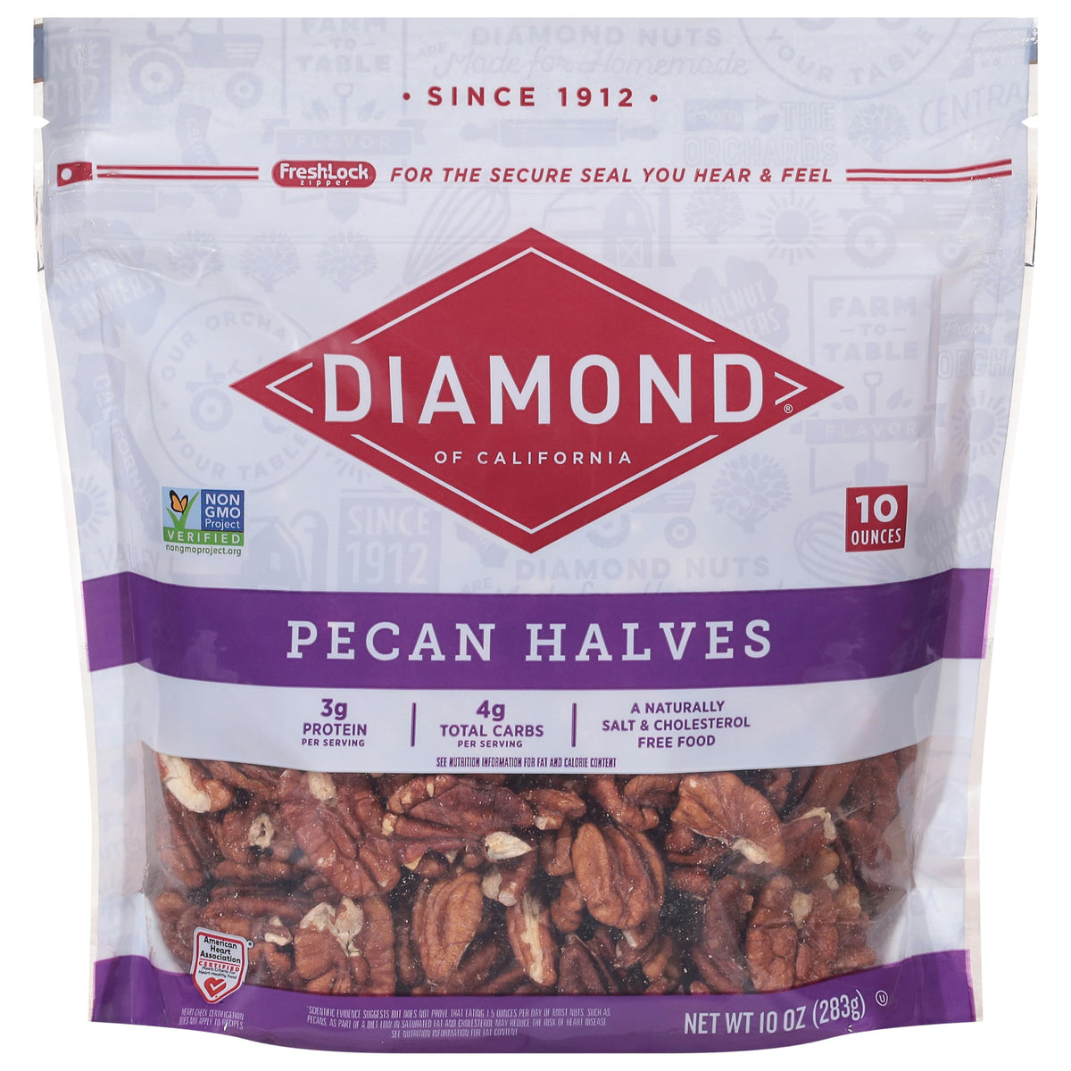Diamond of California Pecan Halves 10 oz