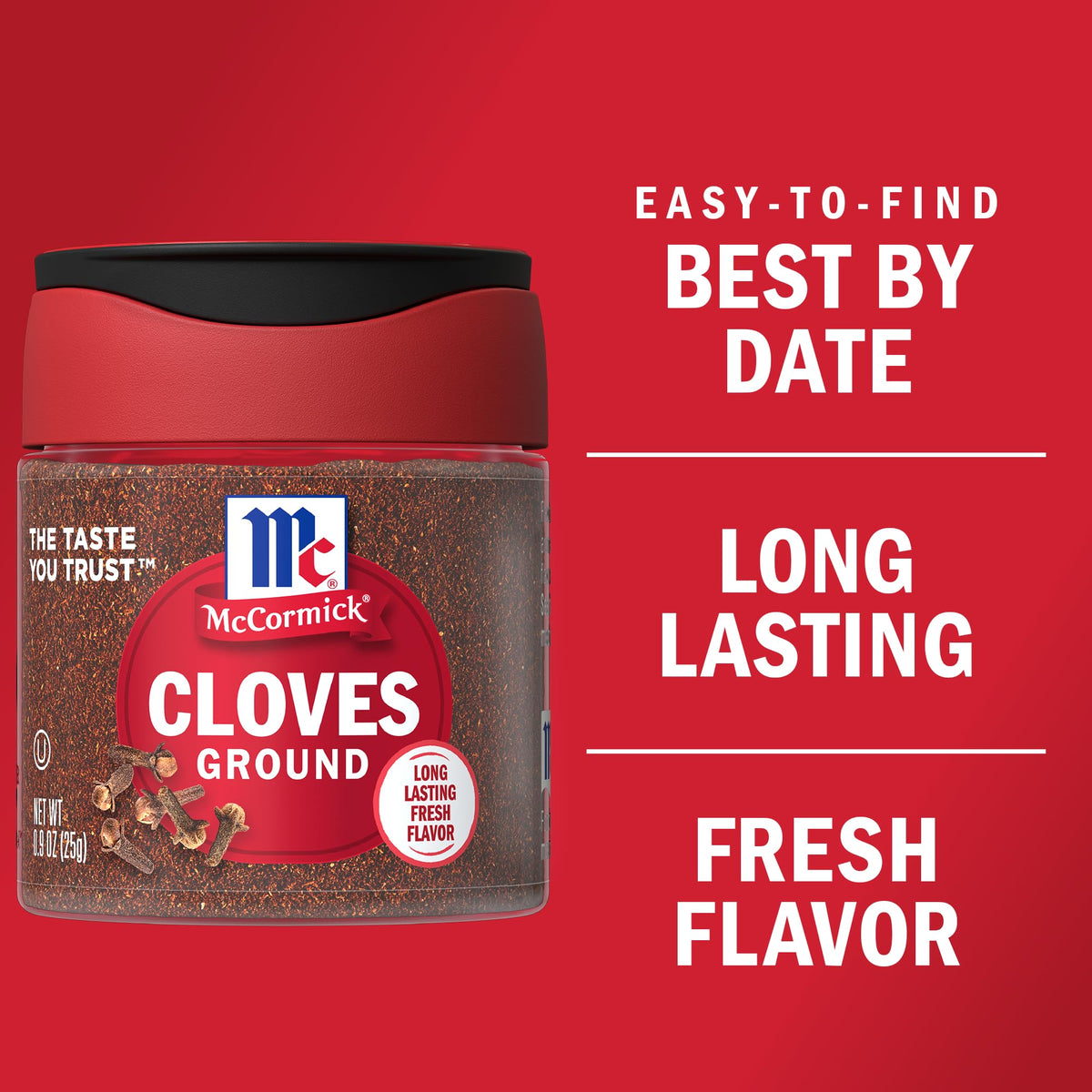 McCormick Ground Cloves, 0.9 Oz
