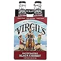 Virgil's Cream Soda, Black Cherry 12 oz. 4-Count (Pack of 6)