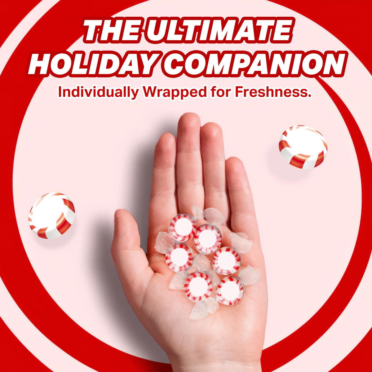 Bulk Starlight Peppermint Mints Candy - Individually Wrapped - 5 lb Bag