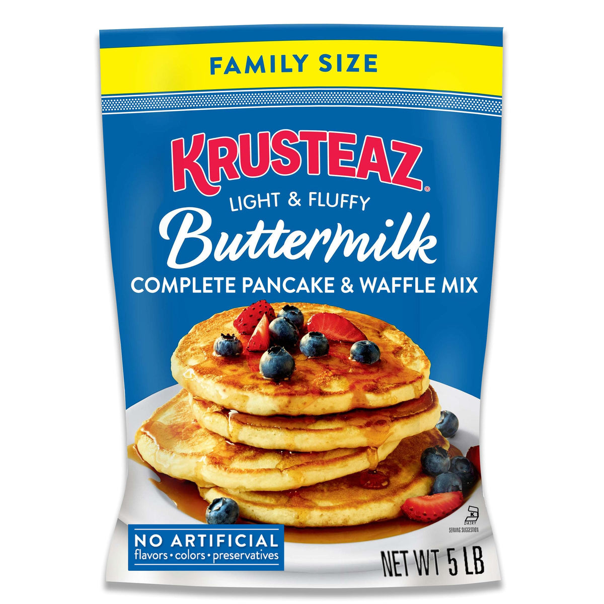 Krusteaz Buttermilk Pancake Mix, 5lb.