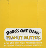 Bobo's Oat Bars - All Natural - Peanut Butter - 3 oz Bars - Case of 12