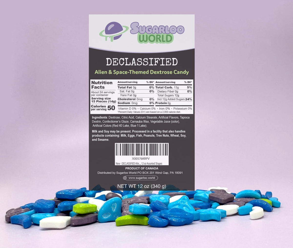 DECLASSIFIED Alien Space Candy, 12 oz