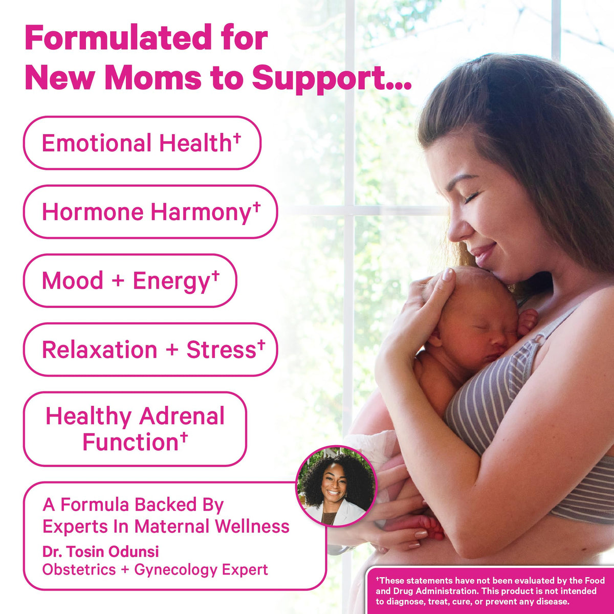 Pink Stork Postpartum Uplift® Mood Support Tea for Women