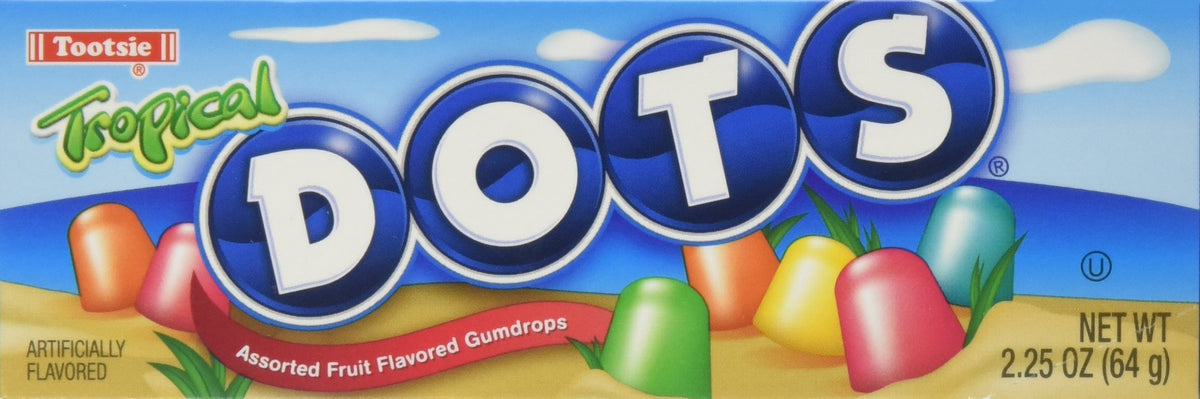 Dots Tropical Flavored Candy (24 count)