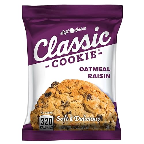 Classic Cookie, Soft Baked Cookie, Oatmeal Raisin 3oz, 1 Cookie