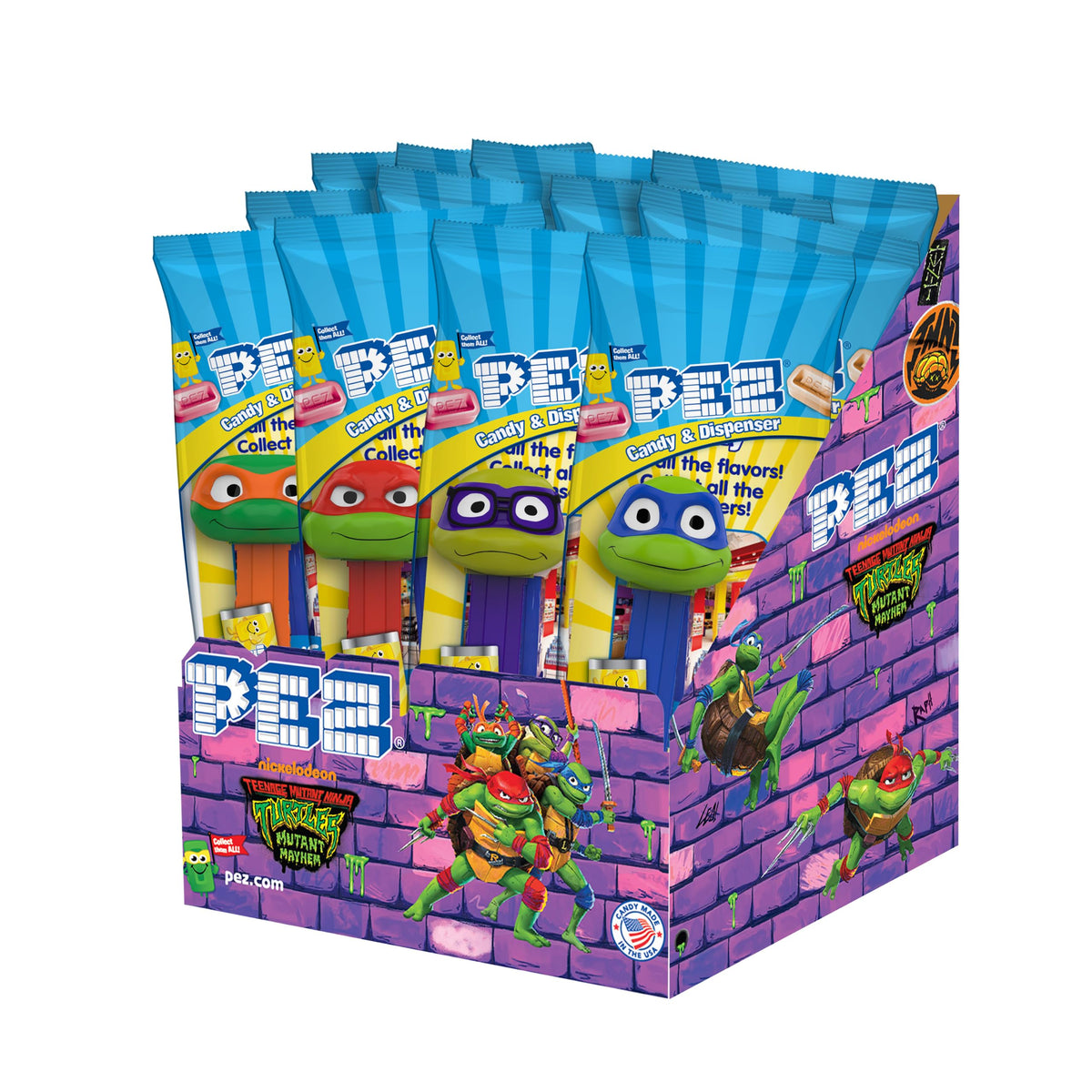 Teenage Mutant Ninja Turtles PEZ Party Pack 12ct.