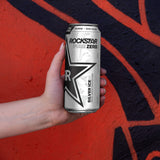 4 Pack - Rockstar Pure Zero Silver Ice - 16oz.