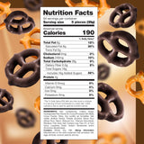Chocolate Covered Pretzels - 5 Pound Pack - Dark Chocolate Pretzels for Office Bowls, Snacking, and Gifting - Sweet & Salty Snack - Crunchy Holiday