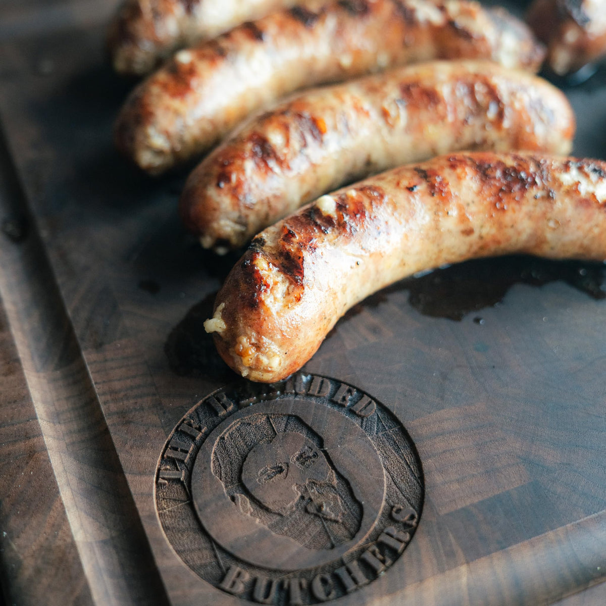 Bearded Butchers Chipotle Bratwurst DIY Kit - Smoky & Savory Brats - Includes Chipotle Seasoning, High-Temp Cheddar Cheese & 32mm-35mm Natural Hog