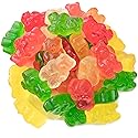 Mini gummy Bears Candy 2 LBS - Fruity Gummy Bear Candy Made with Real Fruit Juice - Bulk Gummy Candy for Ice Cream Toppings, Yogurt, Dessert Bars